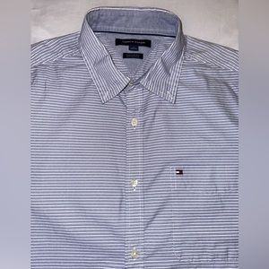 Tommy Hilfiger short sleeve button down, medium, worn once